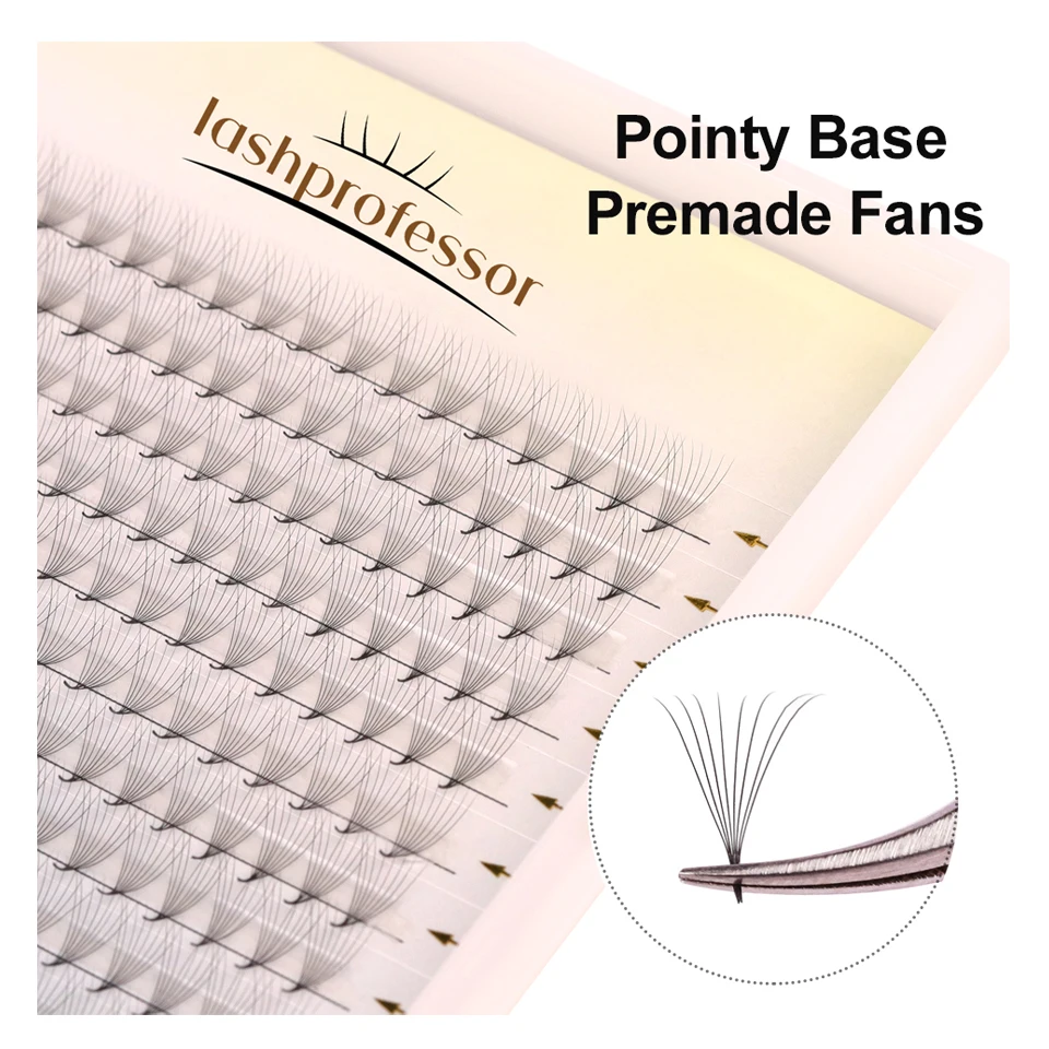 

Готовые вееры, острые базовые узкие ресницы, тонкие остроконечные стебли, мягкие натуральные ресницы для макияжа, принадлежности для наращ...