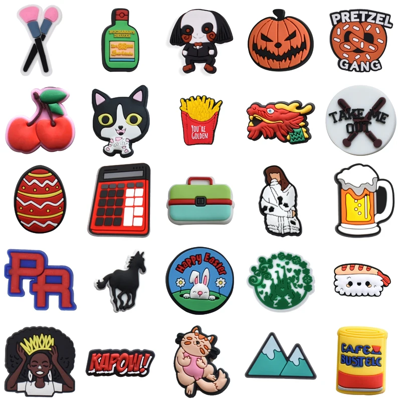 

Шарм-булавка для женщин Croc, украшения для джинсов, рождественские подарки для Crocs, подвески для обуви, шармы, аксессуары для обуви, Дизайнерские комплекты, летние детские