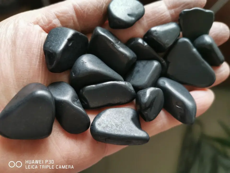 

100g Nature Shungite Tumble Stone Reiki Healing
