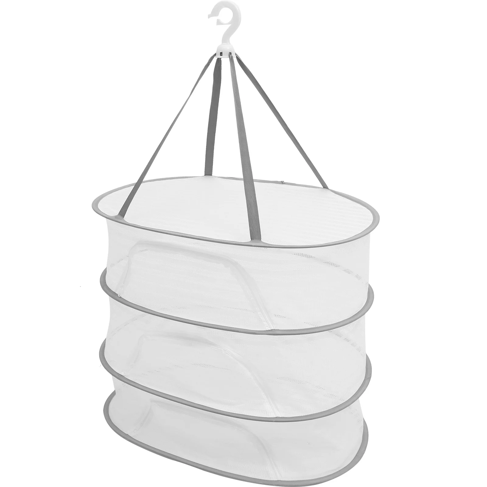 

Folding Hanging Dryer Coat Hanger Mesh Drying Rack Polyester Multifunctional Outdoor Sock Socks Net