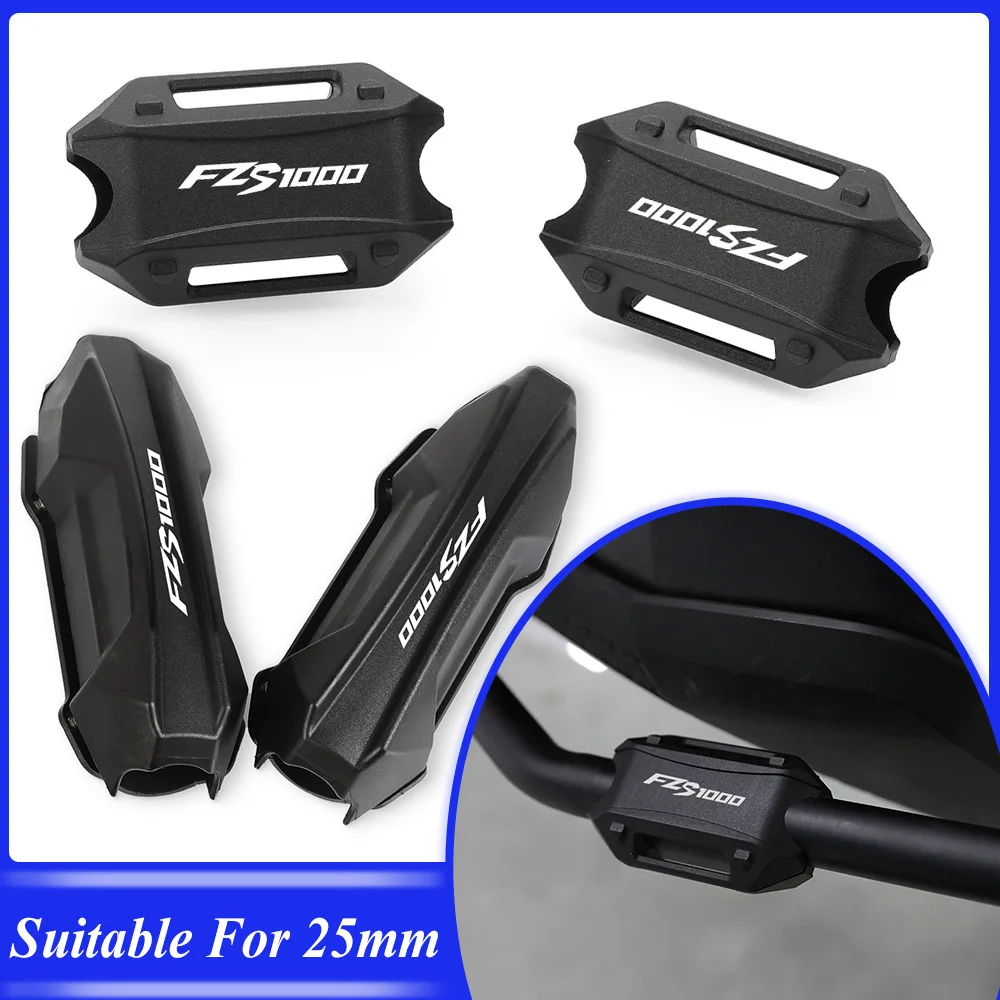 

25mm For YAMAHA FZ-S FZS 1000 FZS1000 FAZER 2000-2004 2005 Motorcycle Engine Crash Bar Protection Bumper Decorative Guard Block