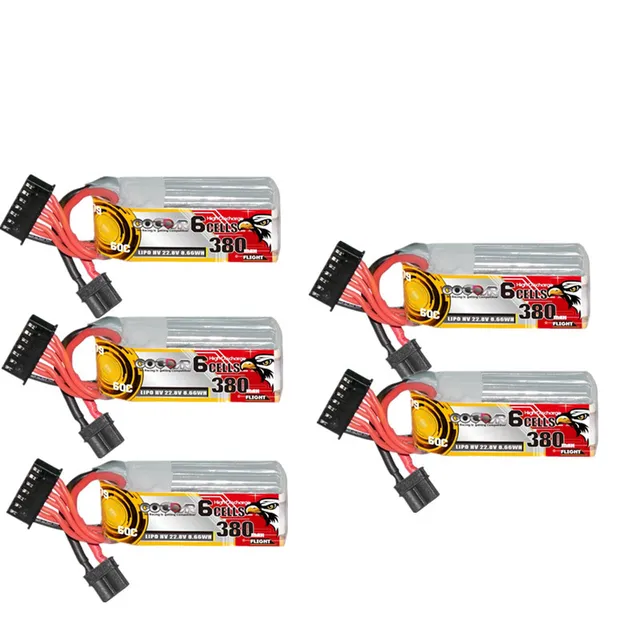 CODDAR 6S HV 22.8V 380mAh 60C Lipo XT30