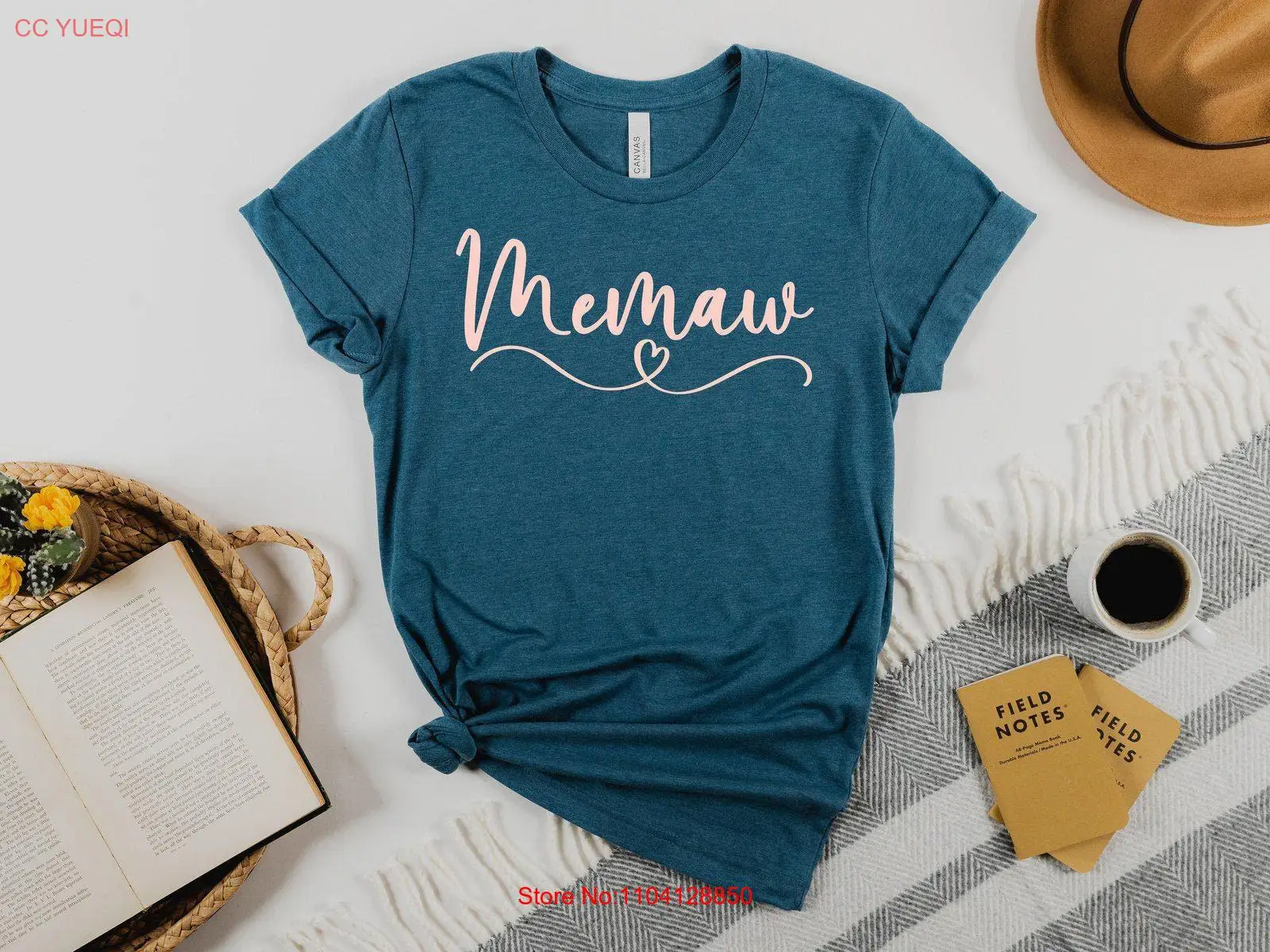 Футболка Memaw для бабушки на день рождения от Дня матери Бабушка Love с длинными или