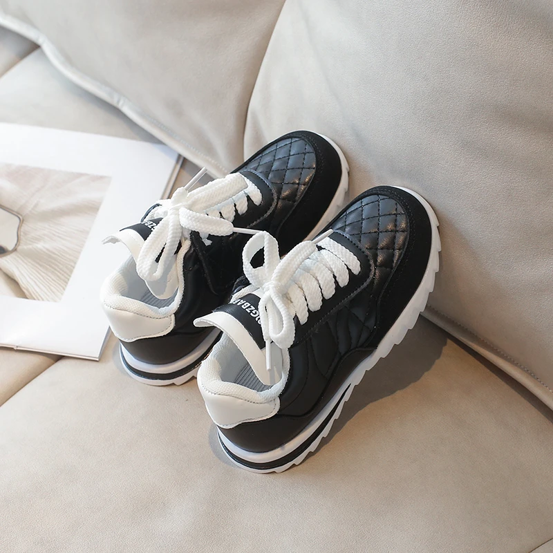 Кроссовки детские кожаные всесезонные повседневная обувь для мальчиков и