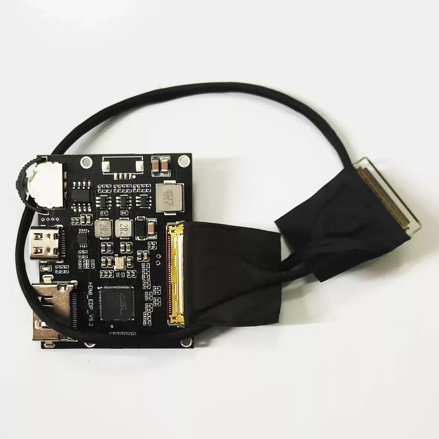 Фото Плата драйвера HDMI-EDP 2K 4K 60 МГц 1080, совместимая с экранами ноутбуков 10-18,4 дюйма, с поддержкой протоколов PD/QC. №4