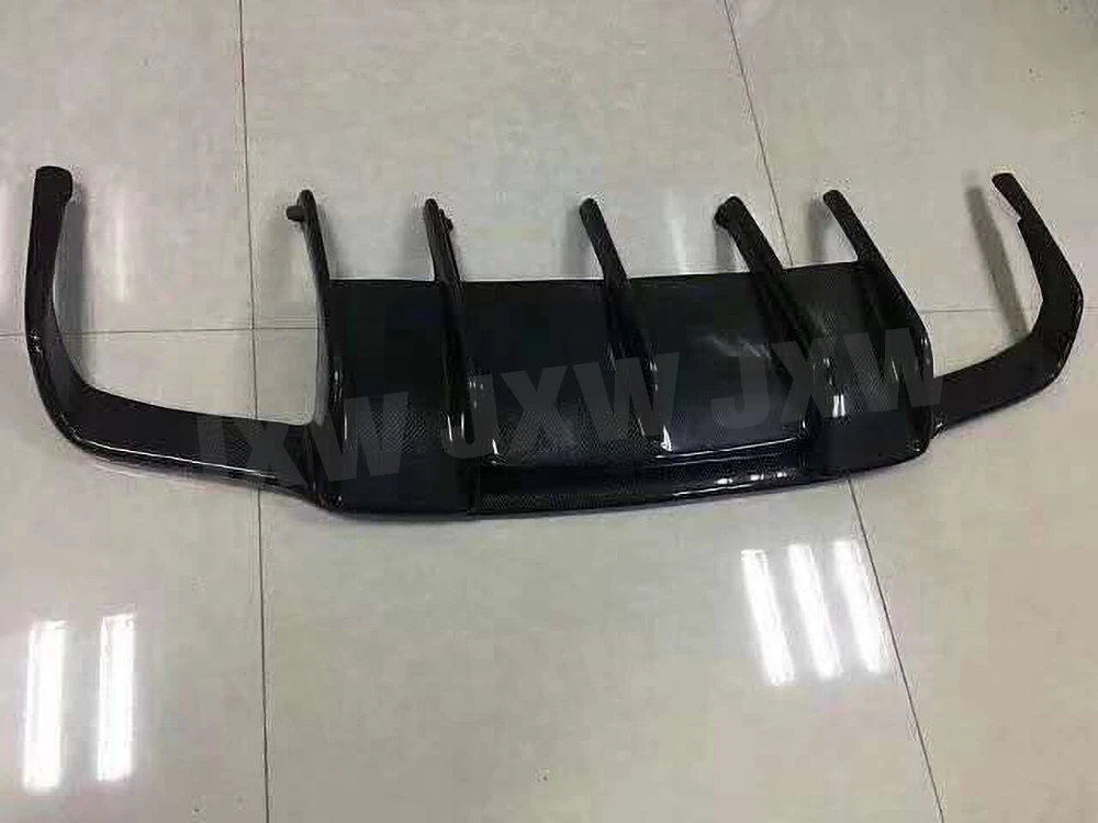 Для CLS Class задний спойлер из углеродного волокна диффузор для Mercedes Benz W218 CLS63 AMG