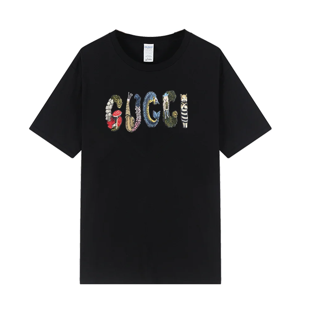 

T-shirt 2022 new fashion casual hip-hop T-shirt men's women's cotton summer short-sleeved fashion brand printing short-sleeved
