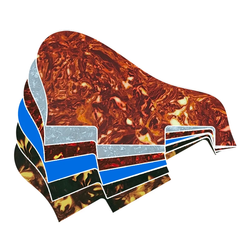 

Fei Man Custom Guitar Parts -For Left Handed No Srew Hole ES 335 Jazz Archtop Guitar Pickguard Scratch Plate Multi Color Choice