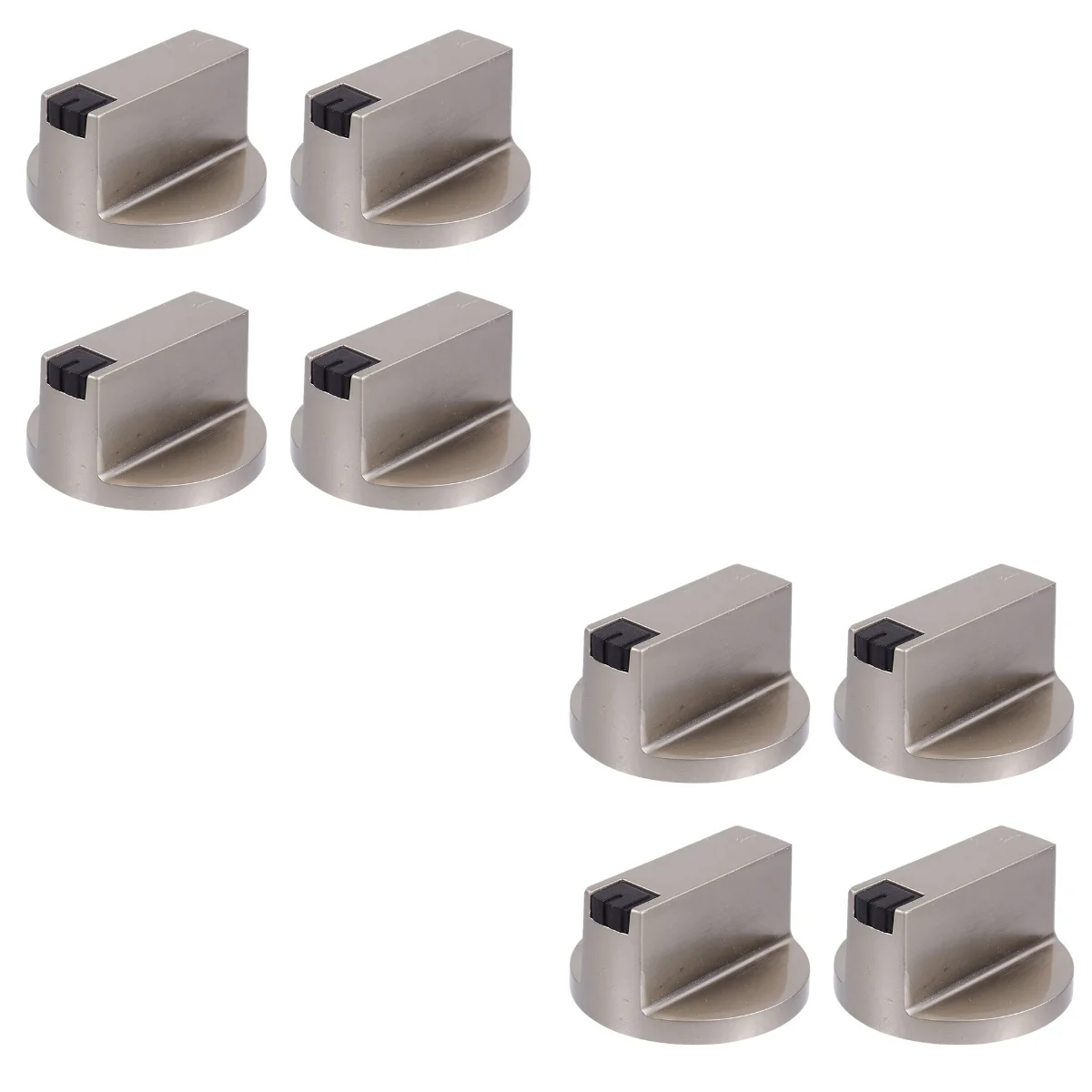 

8 Pcs Gas Stove Knob Alloy Knobs Cooker Burner Replacement Quemadores Para Estufa De On-Off Stoves