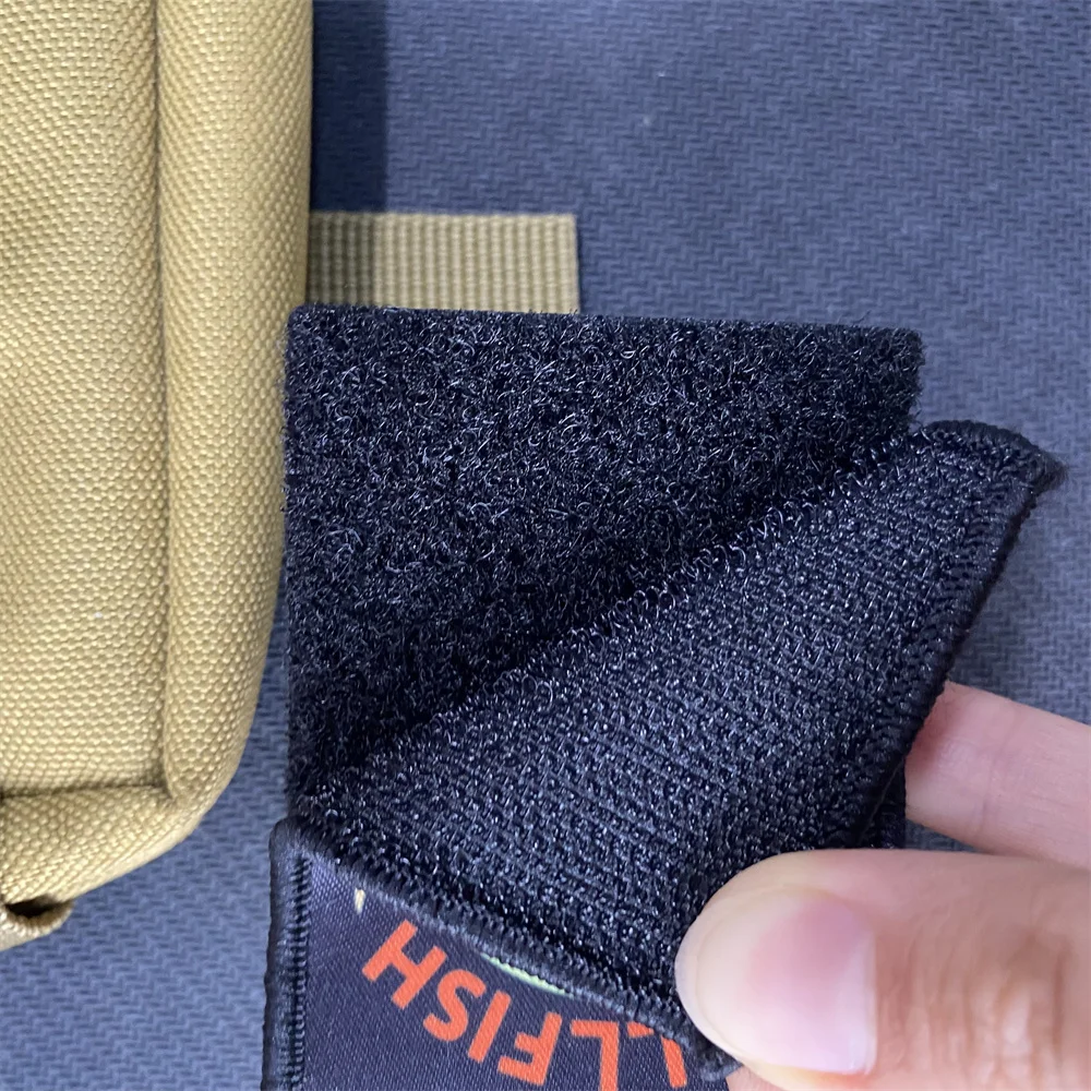 Боевая нашивка на крючок и петля с принтом в виде хеллинской рыбы