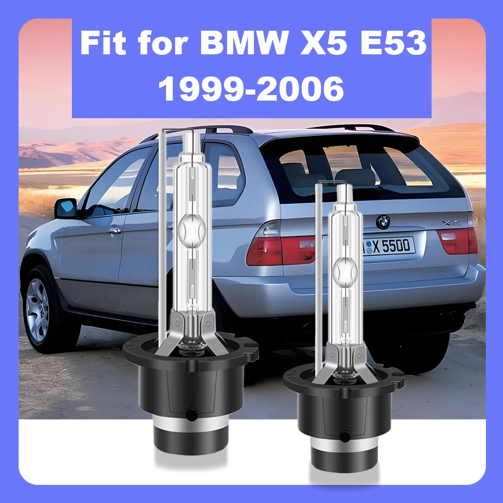 

2 шт., Ксеноновые лампы для BMW X5 E53 1999-2006 4300K 5000K 6000K 8000K 10000K 120000K 35W