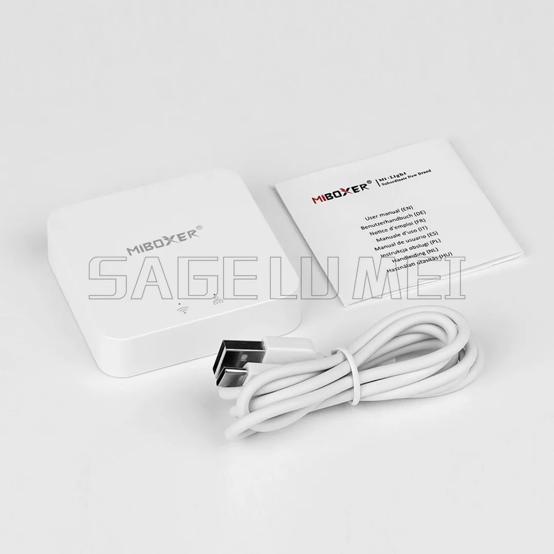 Шлюз Miboxer Smart Zigbee 3.0 ZB-Box2 Проводной ZB-Box3 Многомодовое приложение Bluetooth Meshголосовое управление Ultimate Home Automation Hub (art.: 3920cf381b083) - 3920cf381b083