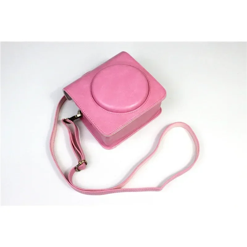 PU Leather Protective Camera Case for Fujifilm Fuji Instax Square SQ1 Bag Shell Pouch with Strap