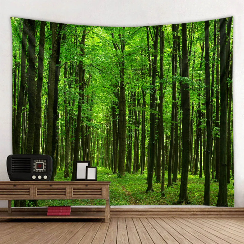 Рисунок 5 - Гобелен с лесным водопадом