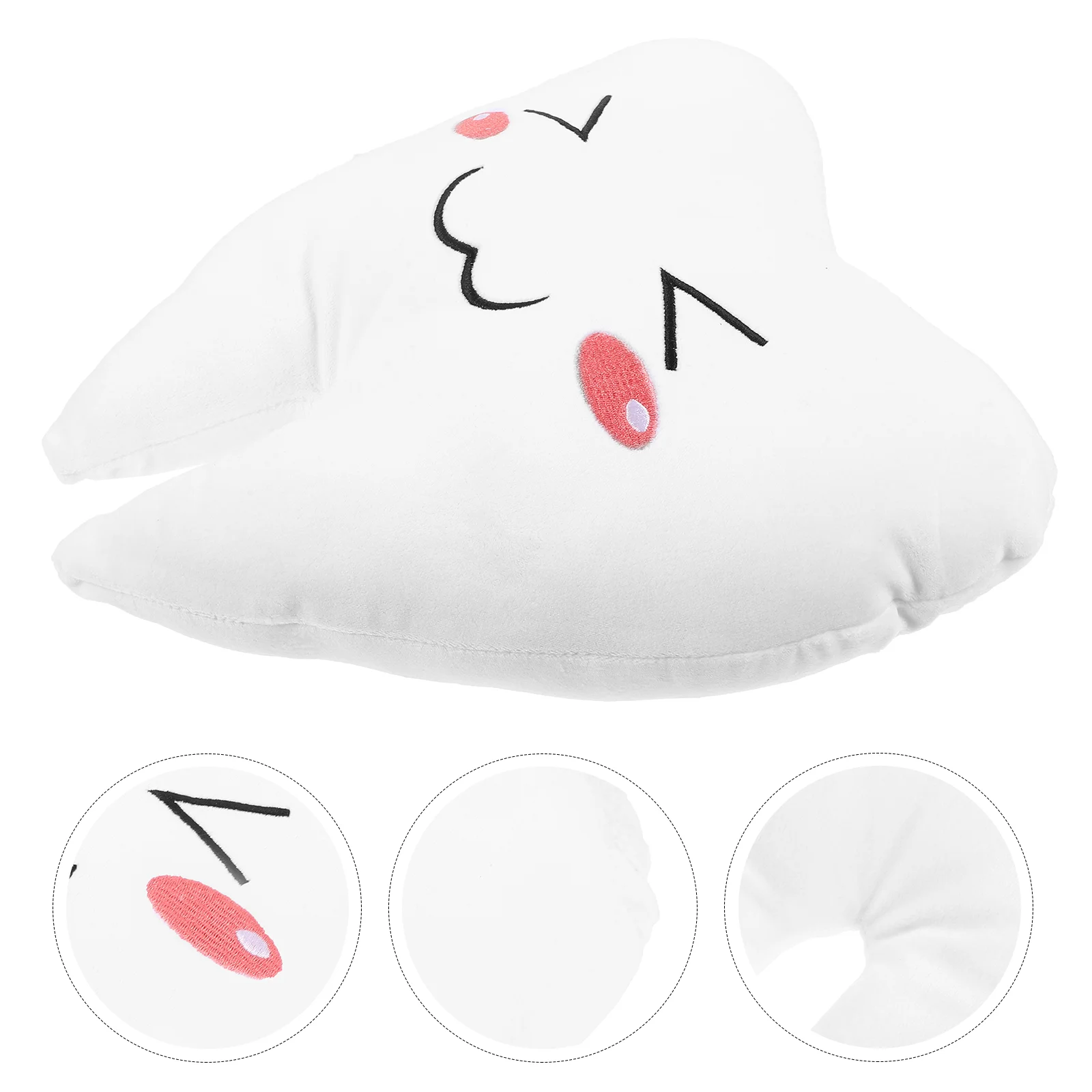 

Tooth Hugging Pillow Tooth Shape Cotton Toy Throw Pillow Decorative Pillow