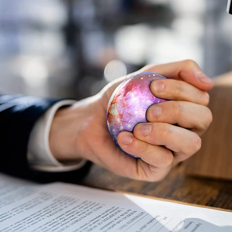 Набор из 12 штук для детей сжимайте тревогу успокаивающие сенсорные Мячи с темой