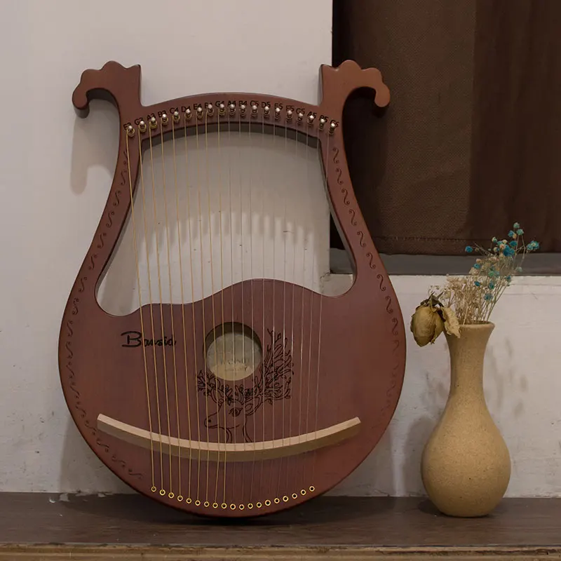 

Мини-арфа Lyre портативная, в этническом стиле, деревянная, Классическая