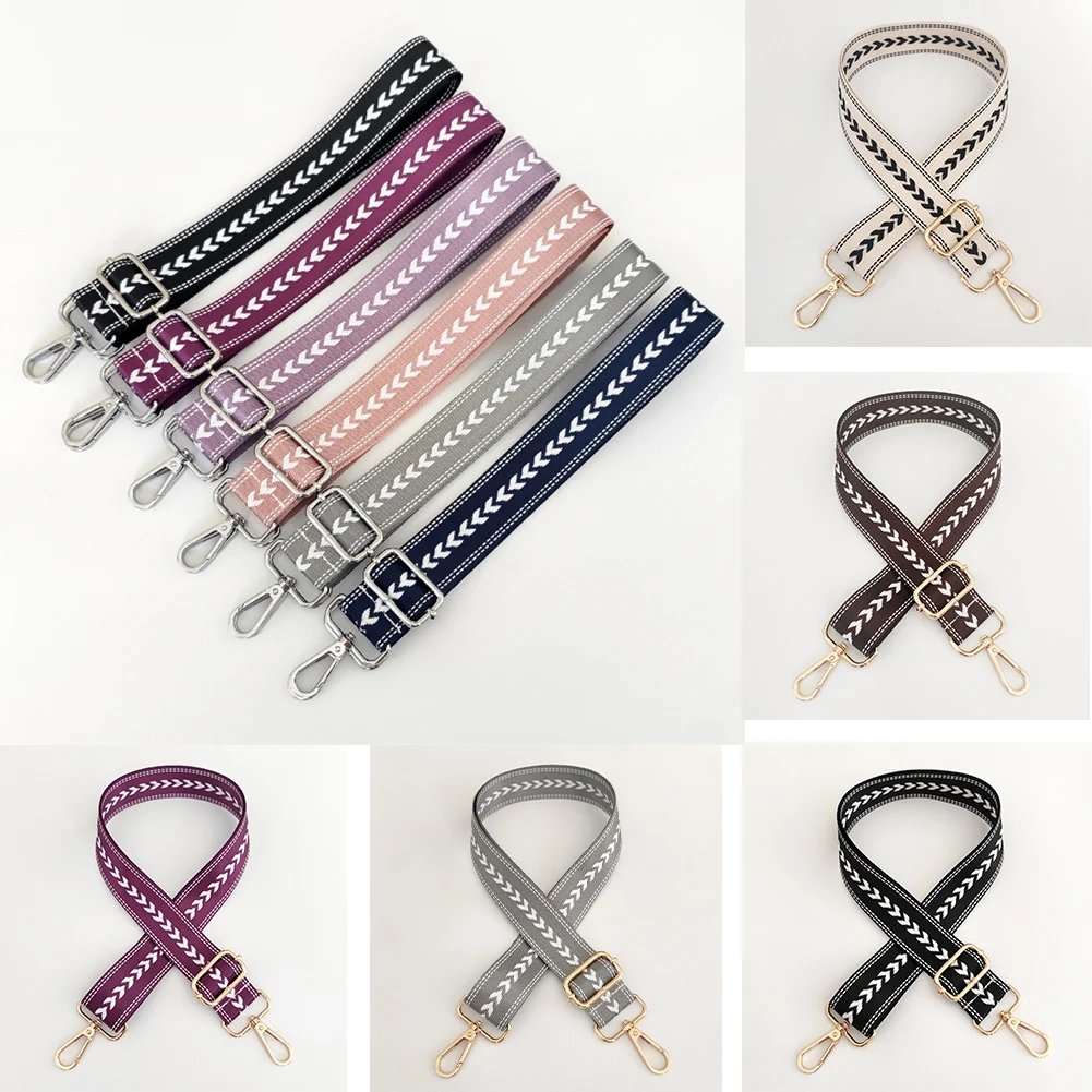 

New Women Crossbody Bag Strap Bag Straps Handbag Wide Belt Shoulder Replacement Adjustable Strap Bag Part Accessory Belt For Bag