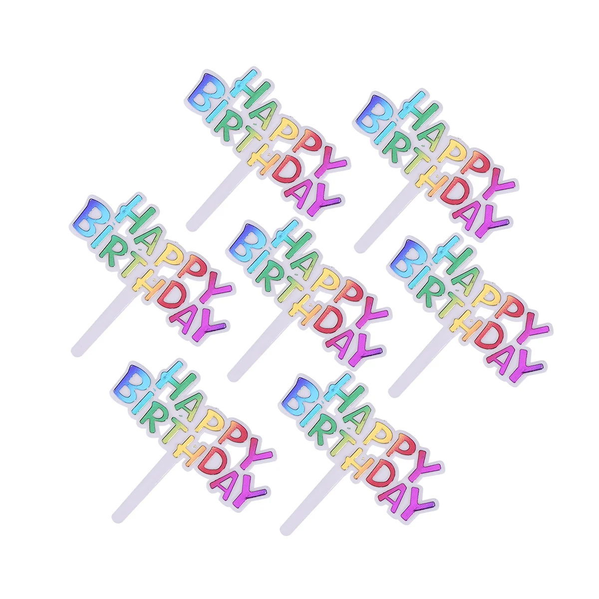 

Birthday Cake Cupcakedecorationsdecor Toppers Insertbaby Shower Picks Adults