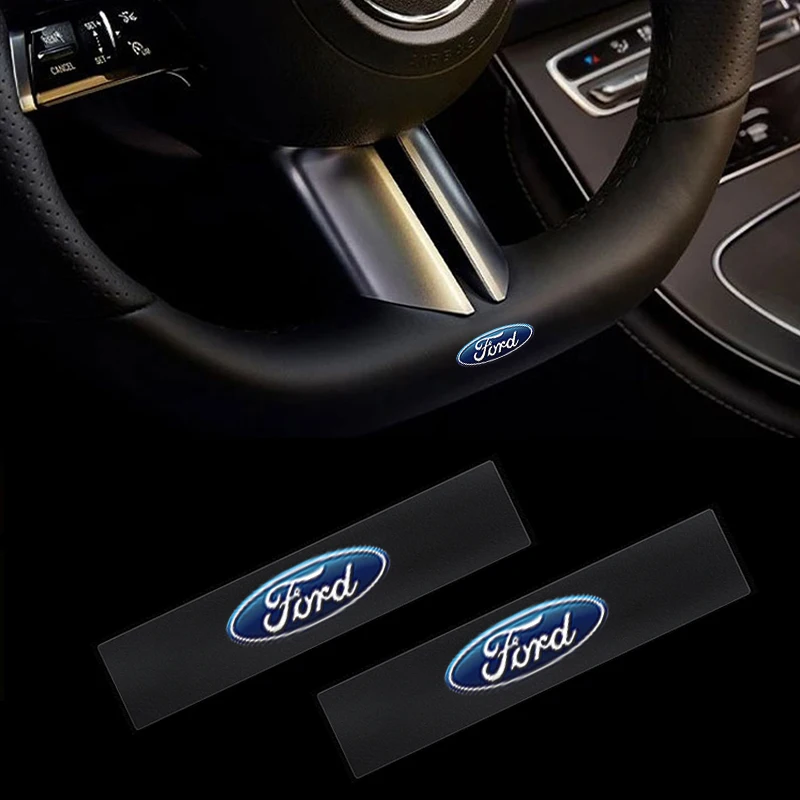 

10pcs Car UV Stickers Steering Wheel Decals Auto Logo Styling For Ford Focus Mondeo MK1 MK2 MK4 MK3 Fiesta ST Line Escape Ranger