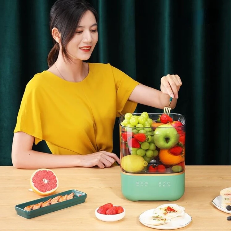 

Household fruit and vegetable cleaning machine, food purification machine, automatic vegetable and fruit disinfection machine