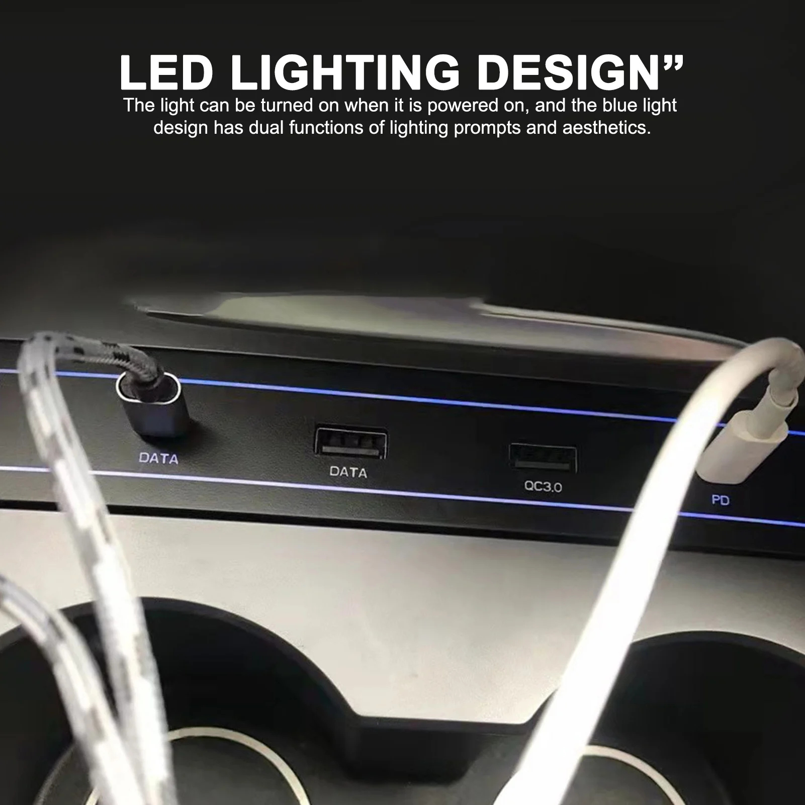 

Док-станция для приборной панели с USB C