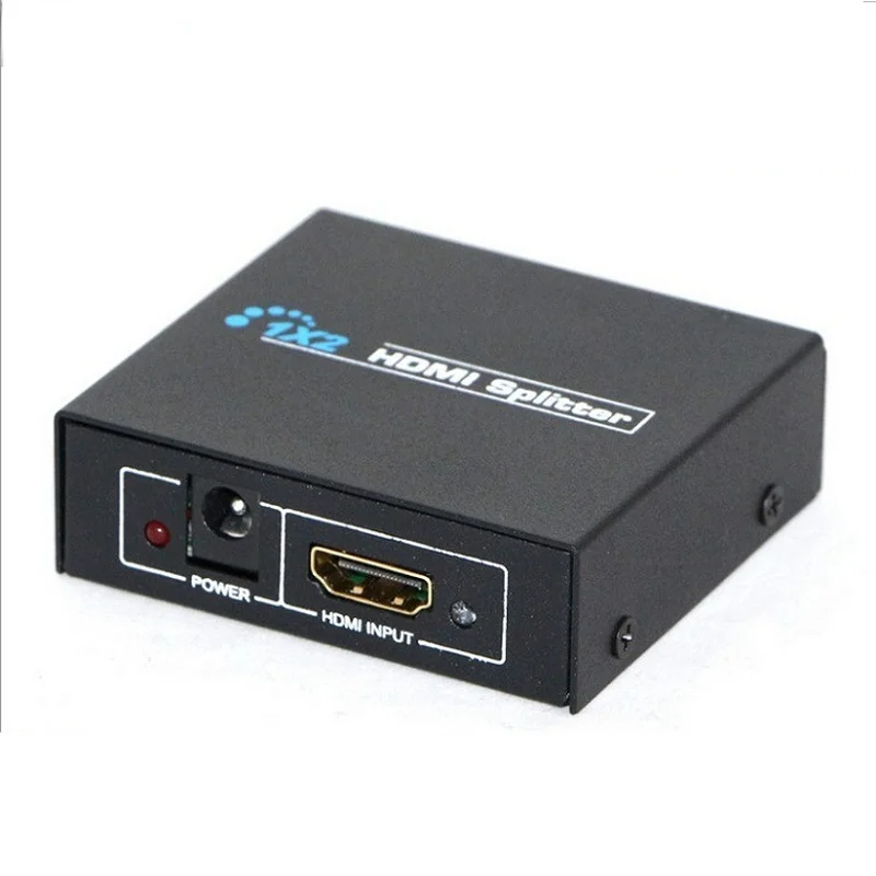 Enlarge HDMI-compatible Splitter 1x2 HDMI-compatible Switcher HDMI Port Auto Switcher Support 3D Full HD1080P for Pc HDTV DVD HDPS3