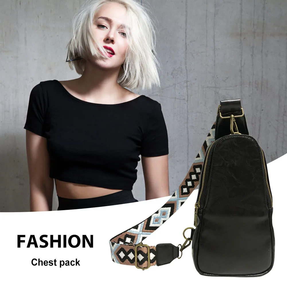 

Fashion Crossbody Bags Animal Prints Boho Crossbody Handbag PU Leather Sling Fanny Pack Wide Strap Travel Small for Ladies Girl