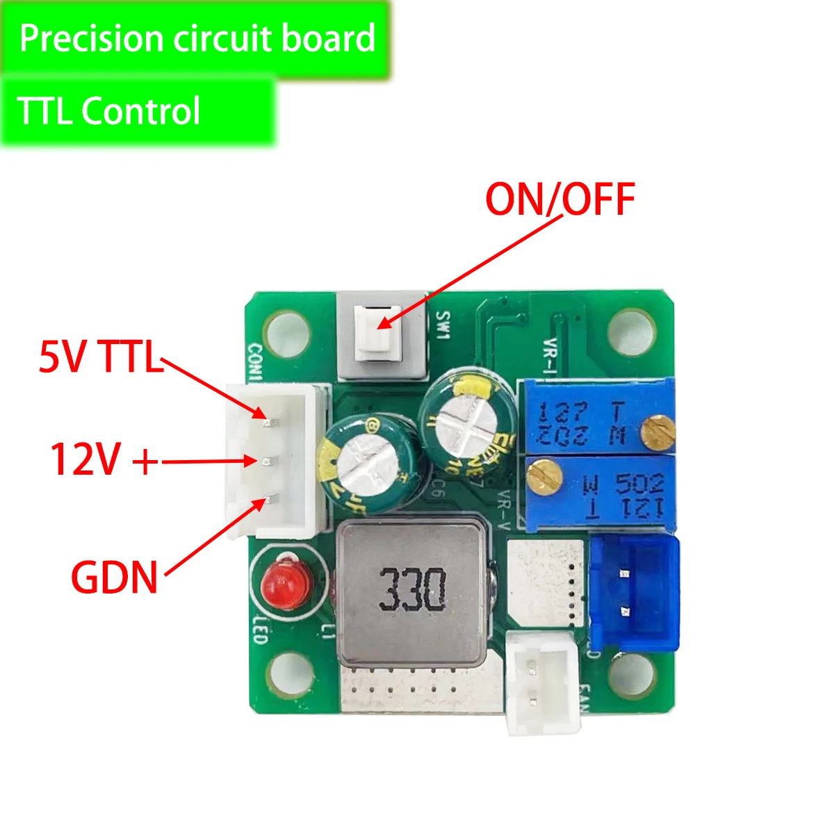 Зеленый лазерный диодный модуль 700 нм МВт фотографический/TTL/аналоговый хорошее
