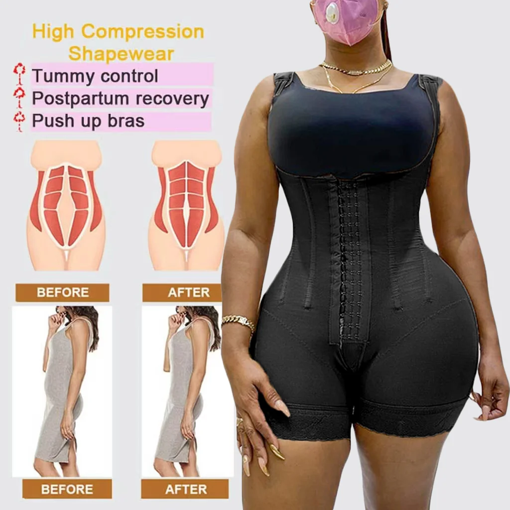 Fajas Reductoras Y Modeladoras Mujer Colombianas Corset Femme Корсет Lingerie Women's Shapewear Skims Underwear Body Shaper Lace