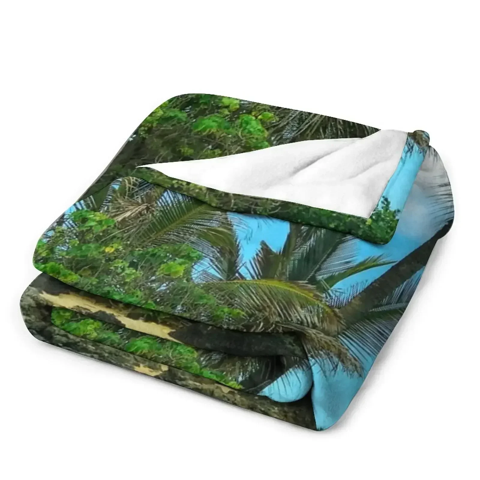 Тропический гавайский пляж в принстинском рай художественное фото пледы