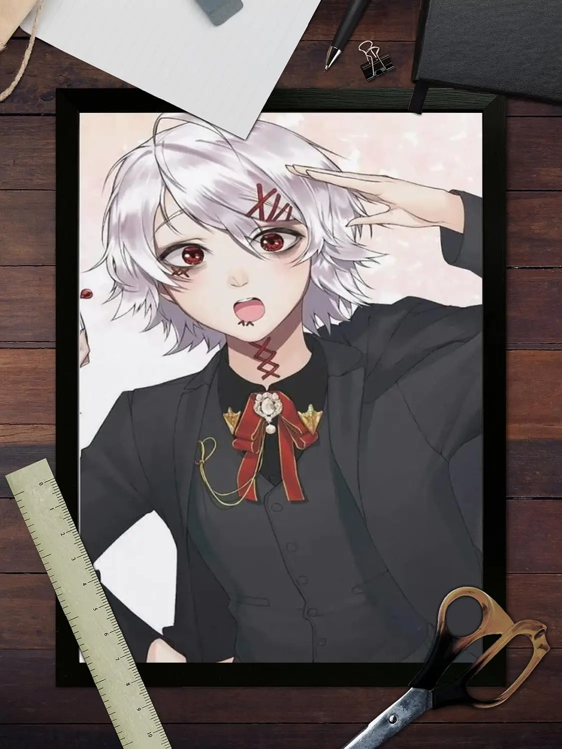 Juzzou suzuya аниме холст художественный постер и настенное искусство картина с