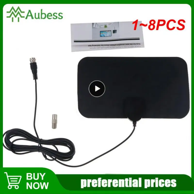 

1 ~ 8 шт. европейская и американская HDTV антенна цифровая антенна трансляционная антенна наружный внутренний канал HDTV усиление и