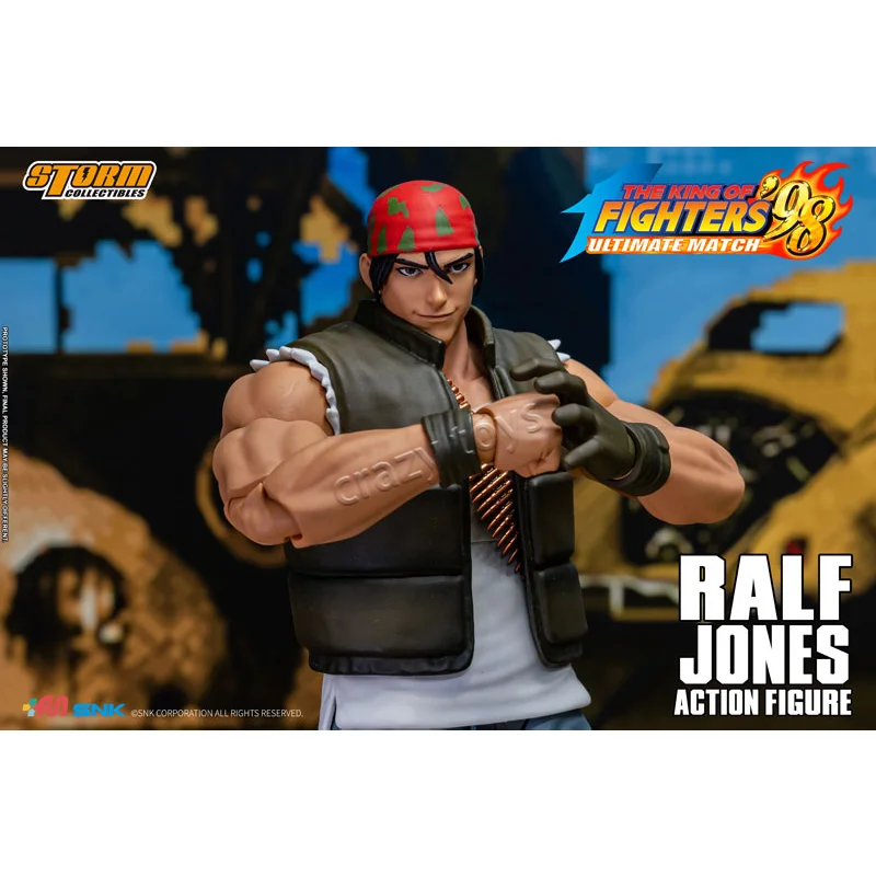 Оригинальные фигурки Storm Toys The King of Fighters '98 Ultimate Match Ralf Jones в наличии, коллекционные модели игрушек (art.: 3920d9b25eaef) - 3920d9b25eaef