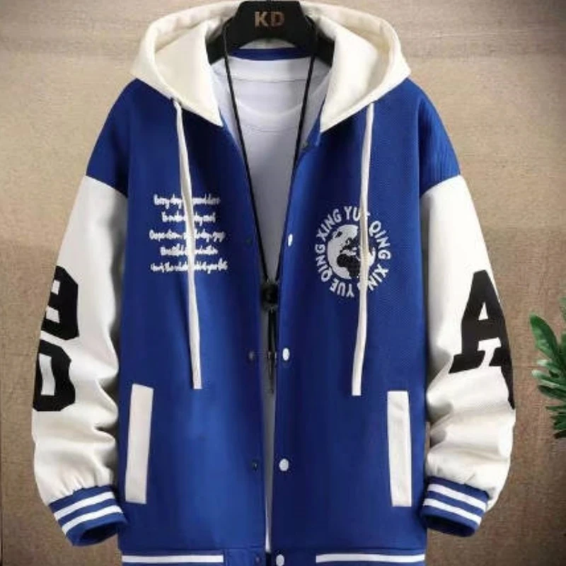 Мужская и женская бейсбольная куртка молодежная форма весна-осень хип-хоп пальто