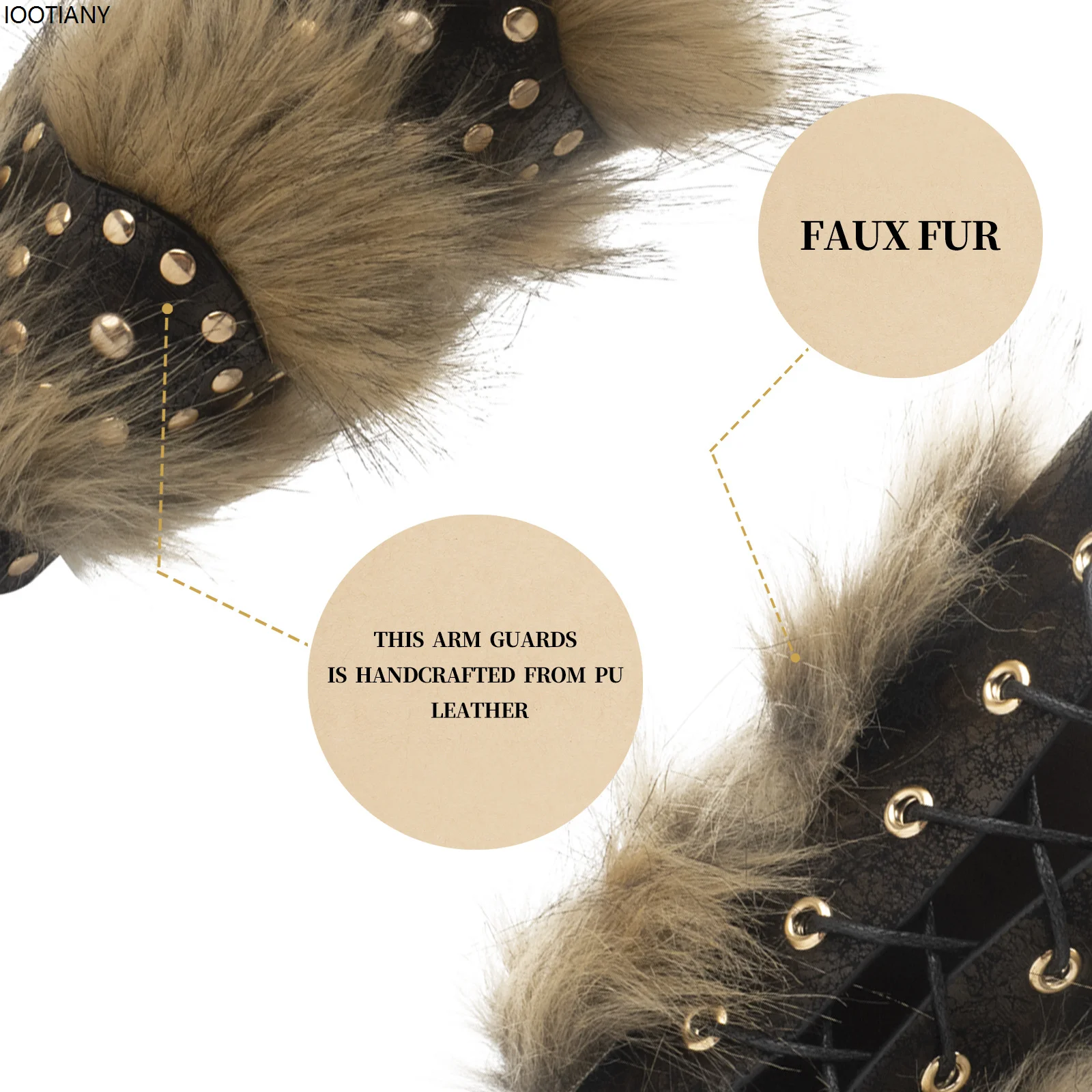 Винтажный рыцарь в средневековом стиле плюшевая наручная защита викингов