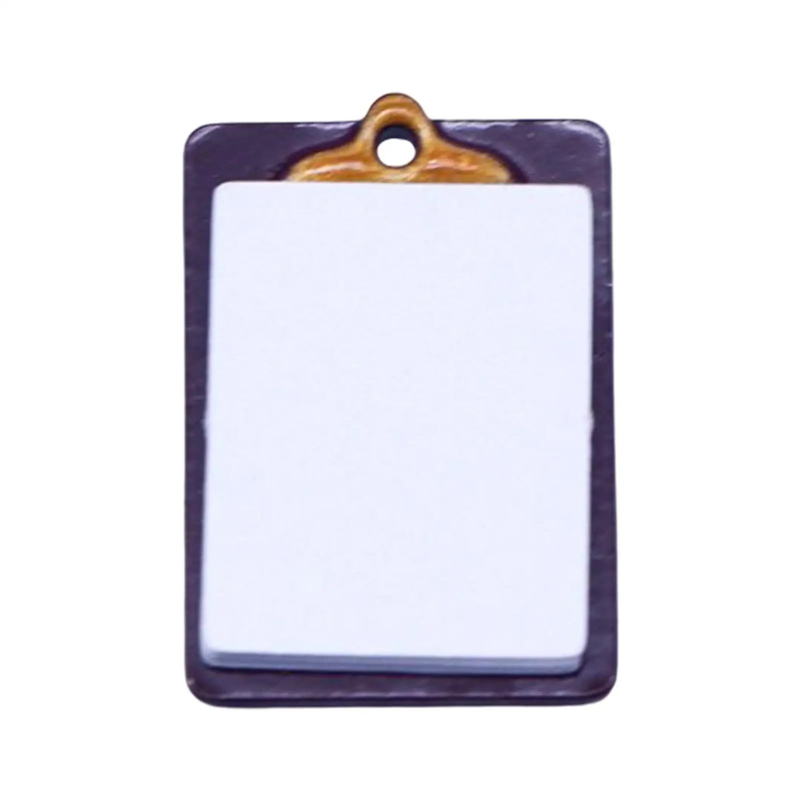 

Миниатюрная доска для письма из сплава для кукольного домика, аксессуары «сделай сам», миниатюрная записная книжка 1/12, папка для файлов для ...