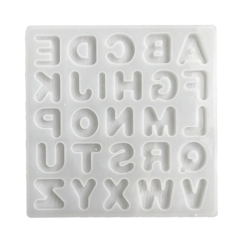 

Medium Letter Epoxy Silicone Mould Mobile Phone Pendant Charm Ornament Mould
