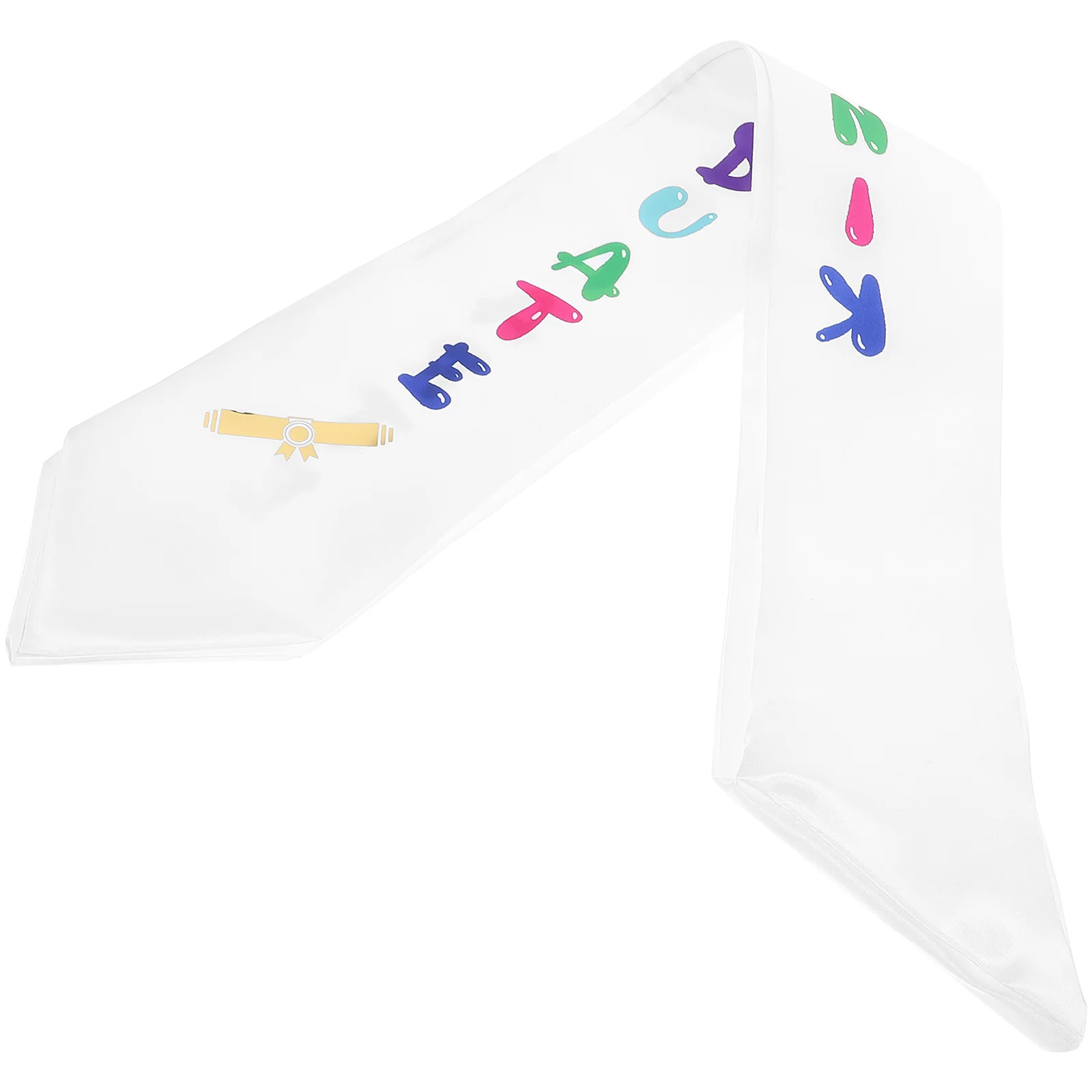 

Kids Belts Graduation Straps Bachelor Sash Shoulder Ribbon Party Apparel 75x11cm Kindergarten Graduate Fabric Student