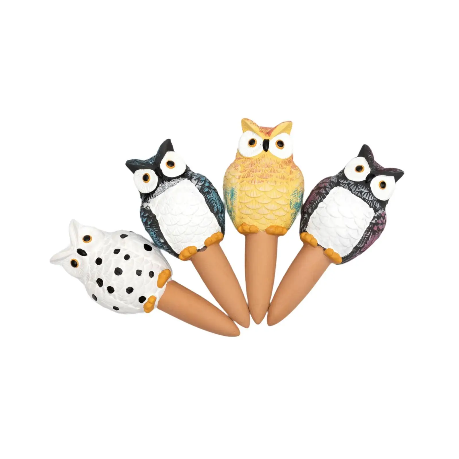 4 шт. поливочные стопки глиняные капельные оросительные шипы для двора балкона