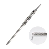 dental scalpel handle adjustable 180 degree rotation surgical operation knife handle stainless steel oral implant tools 16cm