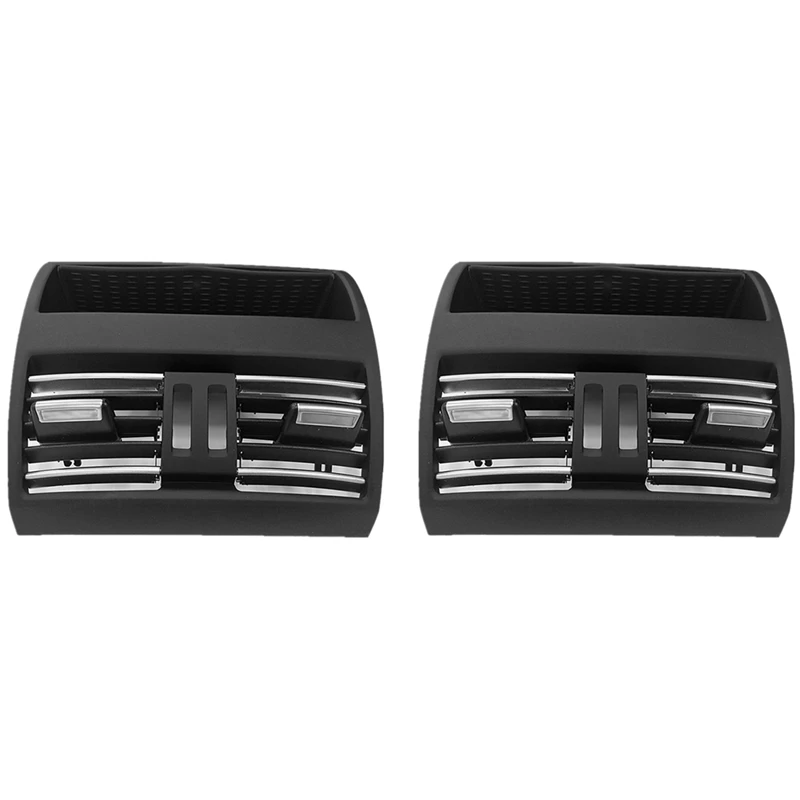 

2X Rear Air Conditioning Ventilation Grille Air Outlet Frame For Bmw 5 Series F10 F11 2010-2016 64229172167