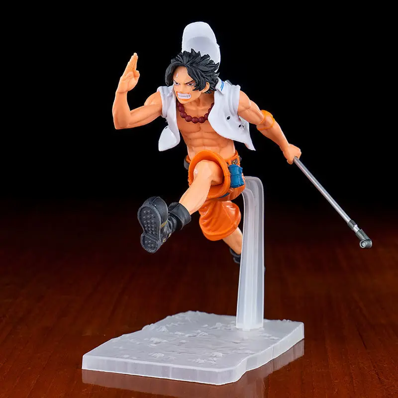 

Anime One Piece MARINE Uniform Luffy Sabo Ace Three Brothers PVC Action Figurine Model Figure Toy Collection gift