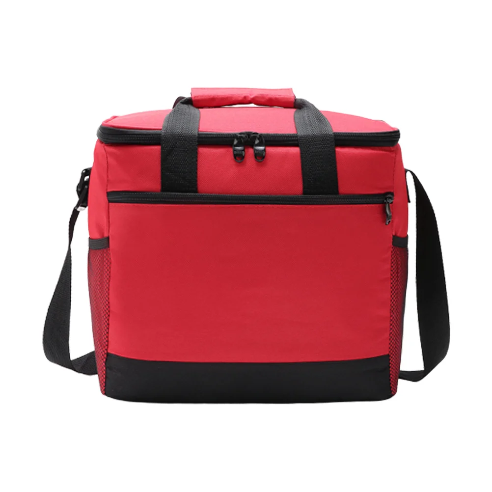 

Insulated Cooler Bag Big Capacity Delivery Bag Reusable Grocery Bag Collapsible Picnic Basket with Zipper for Outdoors Summer
