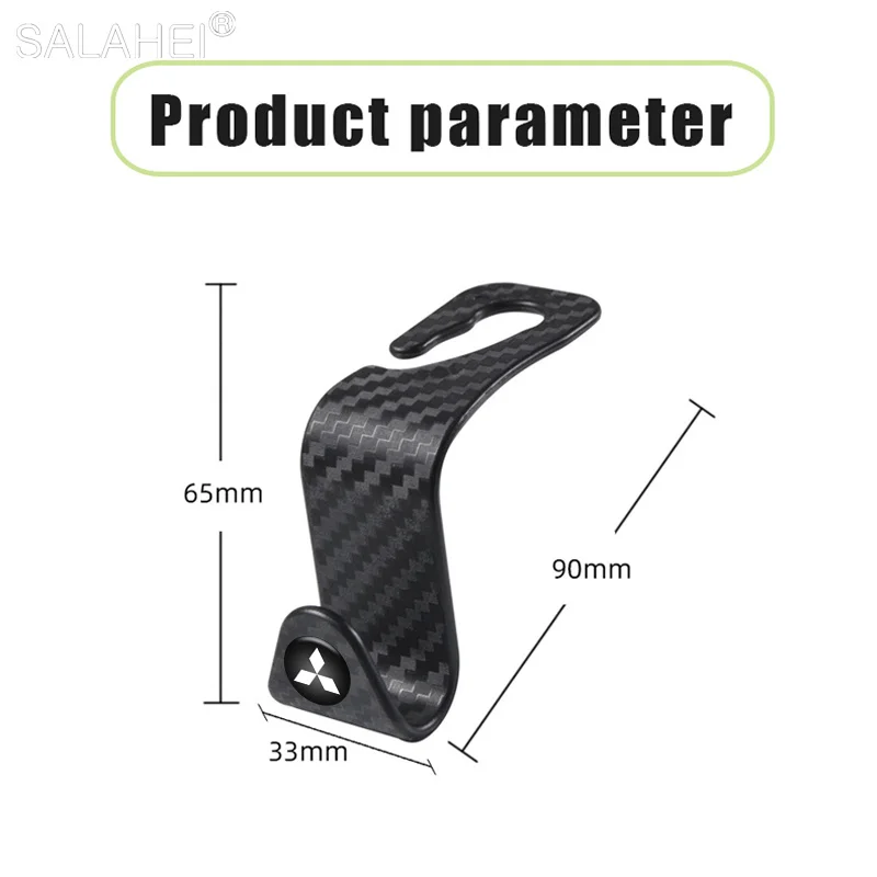 Автомобильный зажим для спинки сиденья подголовник Вешалка крючок держатель