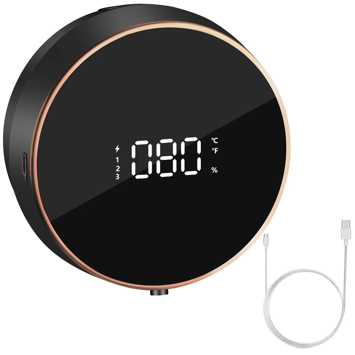 

NewWall Mounted Automatic Soap Dispenser with 3 Level Adjustable Smart Sensor Touchless Foam Dispenser IPX5 Waterproof USB