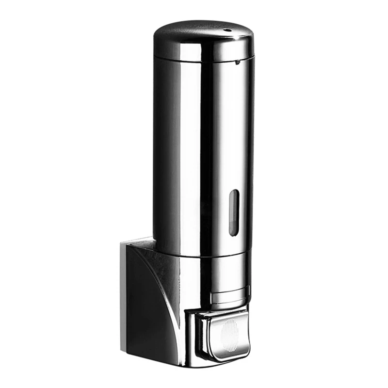 

Soap Dispenser Wall Wall-Mount Hotel Shampoo Lotion Liquid Soap Dispenser Stainless Steel Hand Soap Dispenser