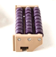 2pcs width85mm purple ball transition plate conveyor transition plate