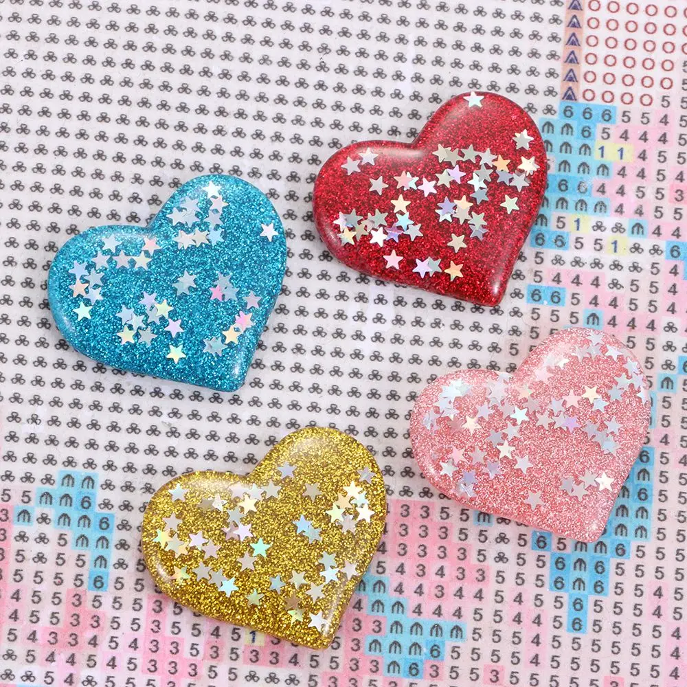 

Multifunctional Fridge Magnet Diamond Painting Cover Holder Diamond Painting Tool Magnet Cover Core Heart-shaped
