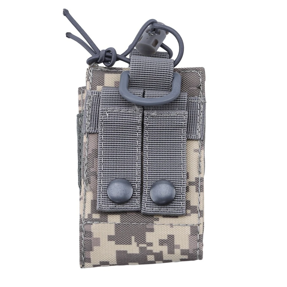 New Tactical Radio Walkie Talkie Pouch Waist Bag Holder Pocket Portable Interphone Holster Carry Bag for Hunting Camping